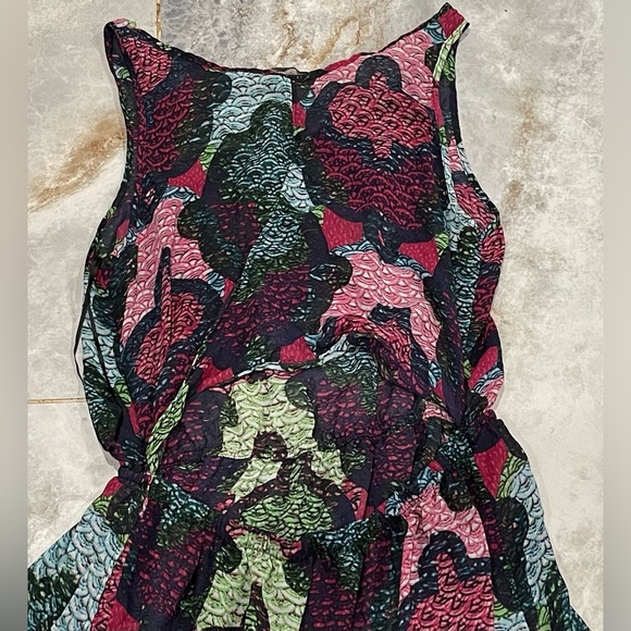 H&M Blue and Red Sleeveless Sundress Maxi - Picture 14 of 15